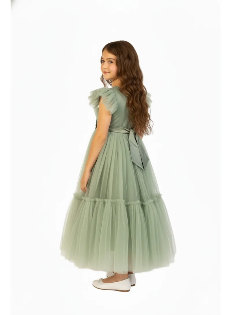 Bidani  Chic Olive Radiance Dress for Women | Best Price UAE
